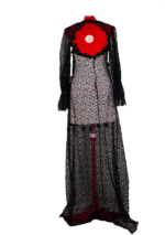 Mesh dress with strapless short dress underneath - Image 3