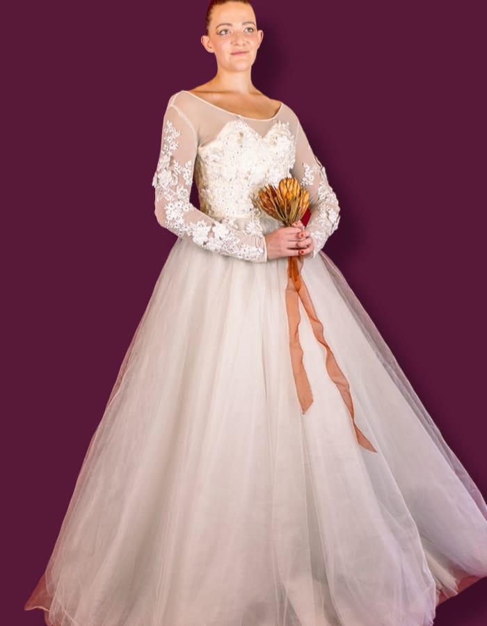 Ball gown wedding dress Catz Couture