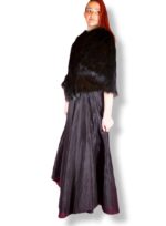 Fur Poncho Cape - Image 4