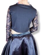 Long sleeve formal crop top - Image 2