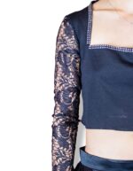 Long sleeve formal crop top - Image 5
