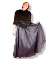 Fur Poncho Cape