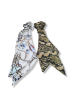 Hair scarf scrunchie