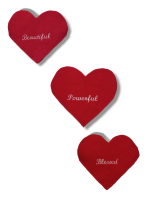 Red Heart Bookmark - Image 3